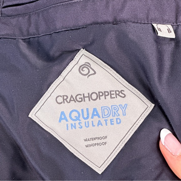 Craghoppers Women’s Aquadry Utility Parka Faux Fur Hood 14 - Picture 11 of 16